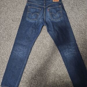 Levi’s 501 CT Customized Taper Dark Wash Jeans W26 L34